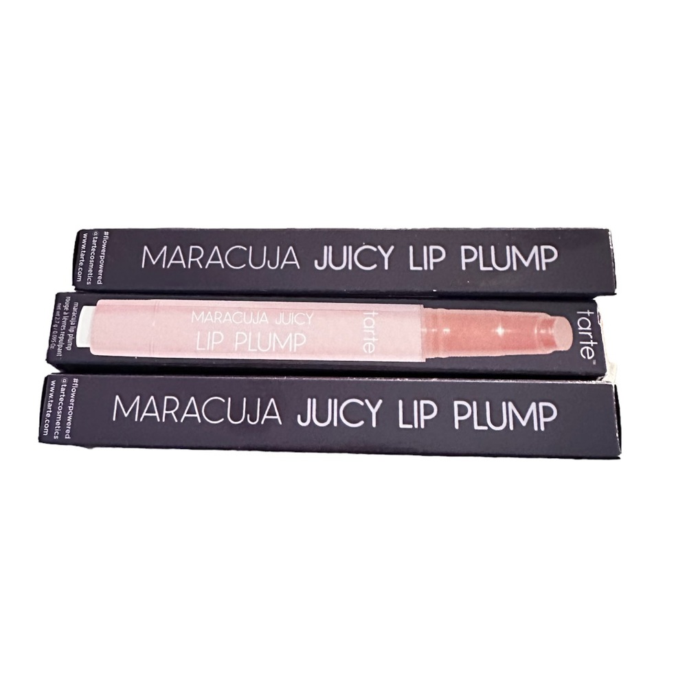 ❤️ NIB TARTE MARACUJA JUICY LIP PLUMP IN PEACHY BEIGE.